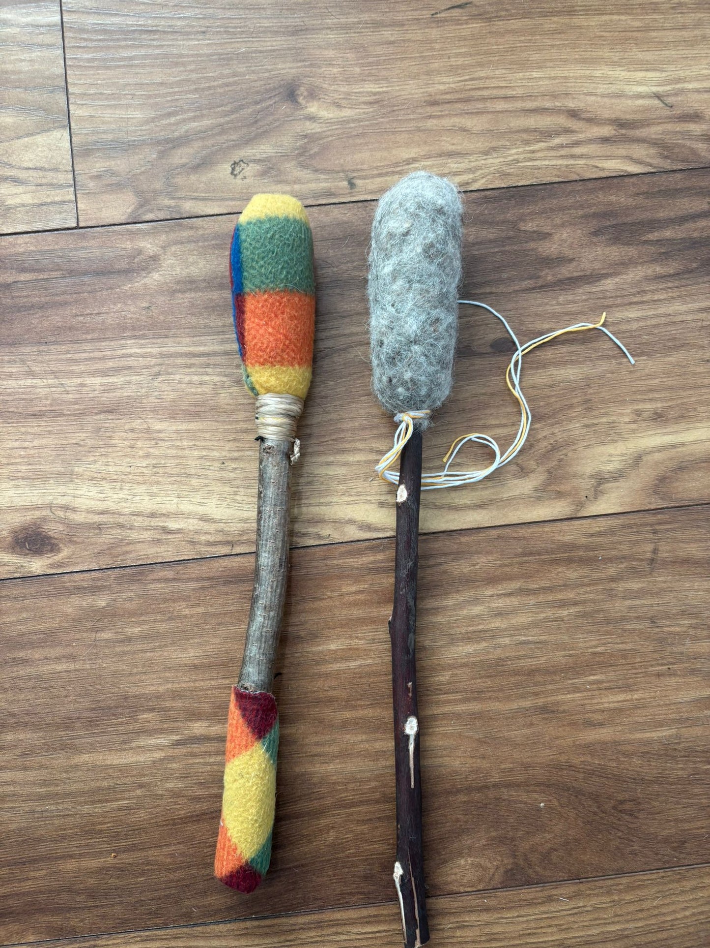 Make Your Own Felt Drum Beater