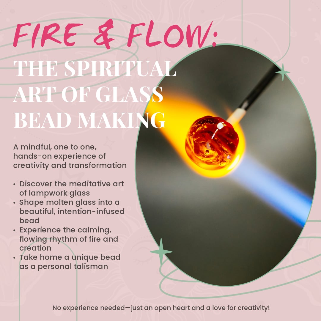 Glass Bead Making With Scarlet