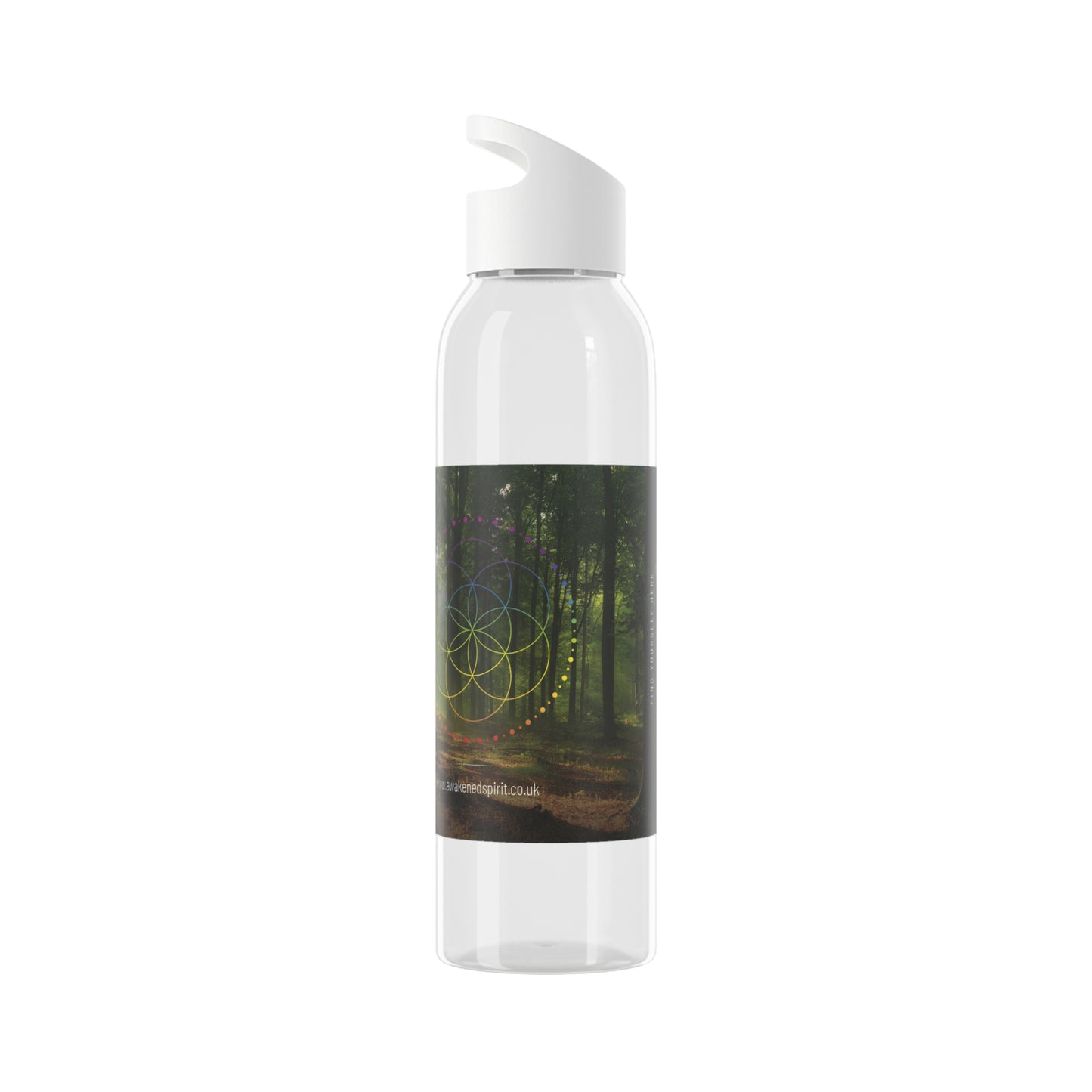Forest Path Water Bottle — Nature-Inspired Hydration Bottle