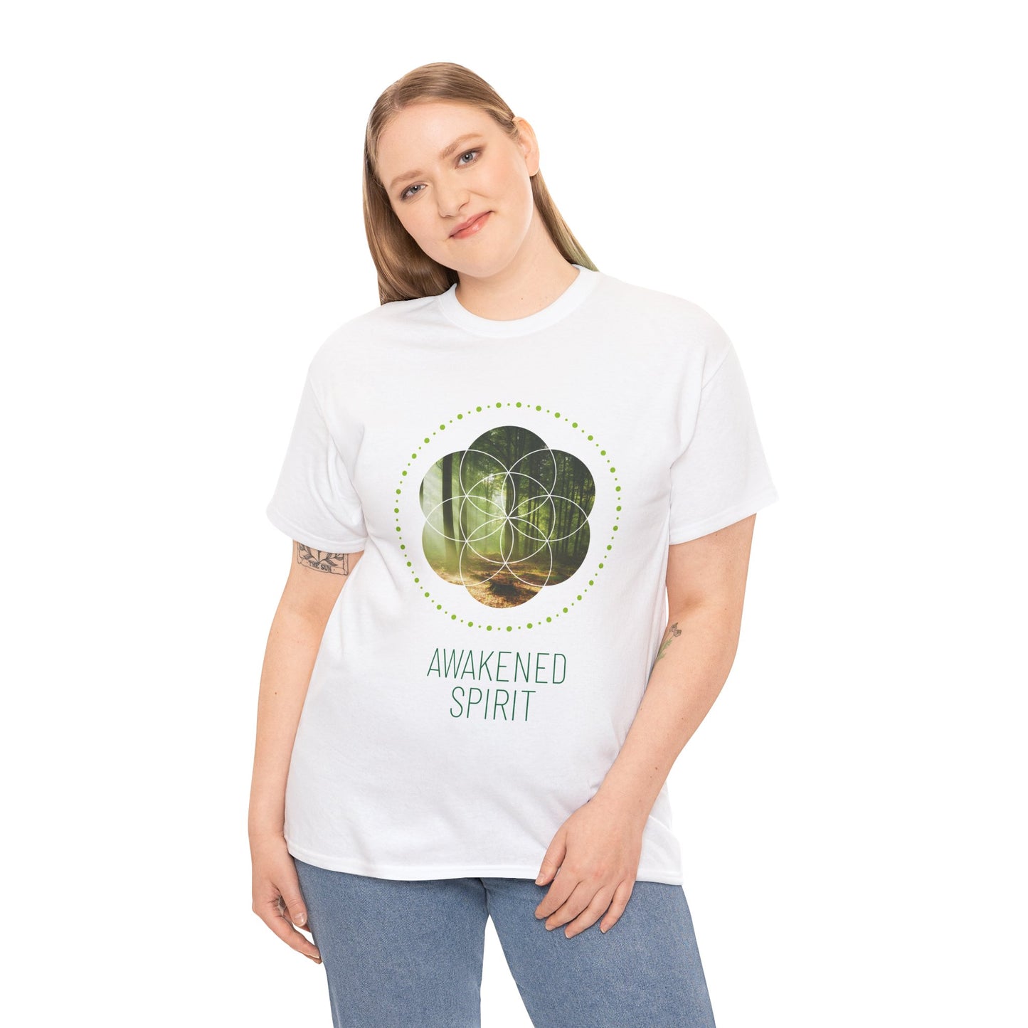 Awakened Spirit T-Shirt "We're All Just Walking Each Other Home"