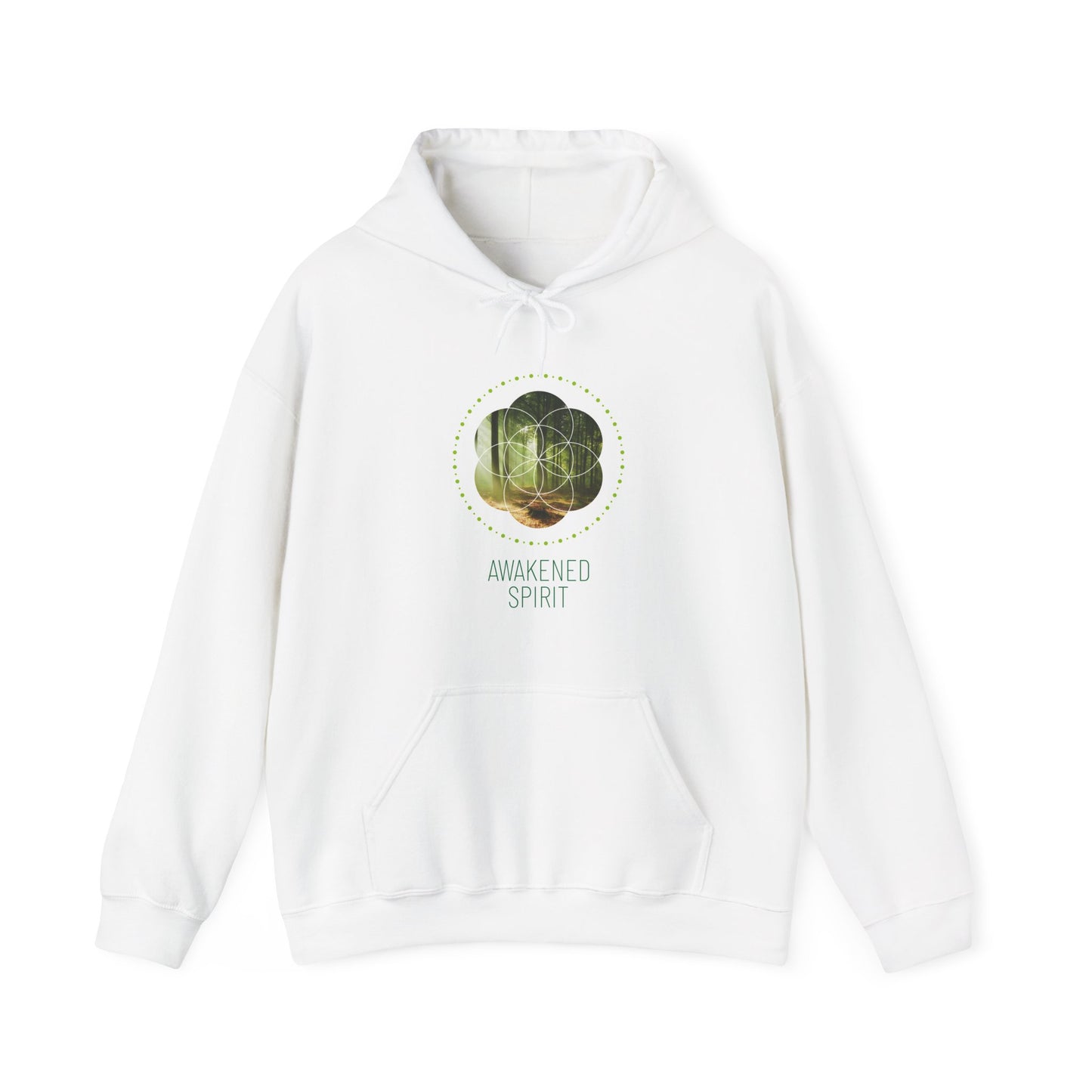 Awakened Spirit Hoodie — "We're All Just Walking Each Other Home"