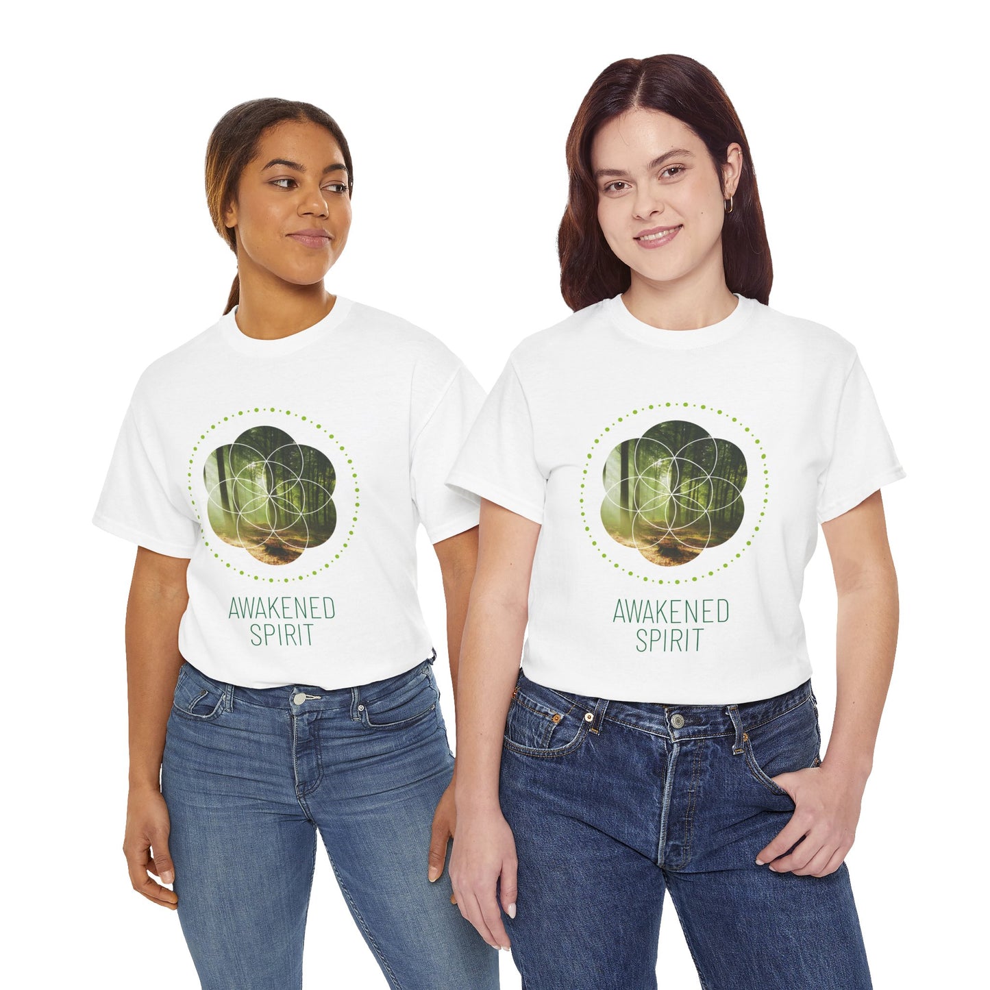 Awakened Spirit T-Shirt "We're All Just Walking Each Other Home"