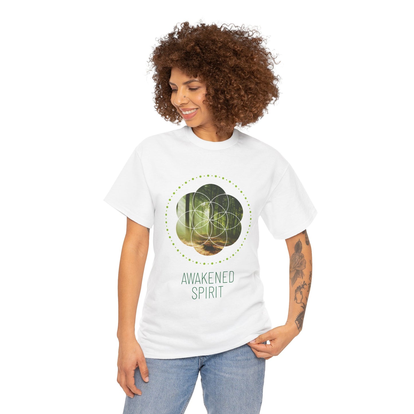 Awakened Spirit T-Shirt "We're All Just Walking Each Other Home"