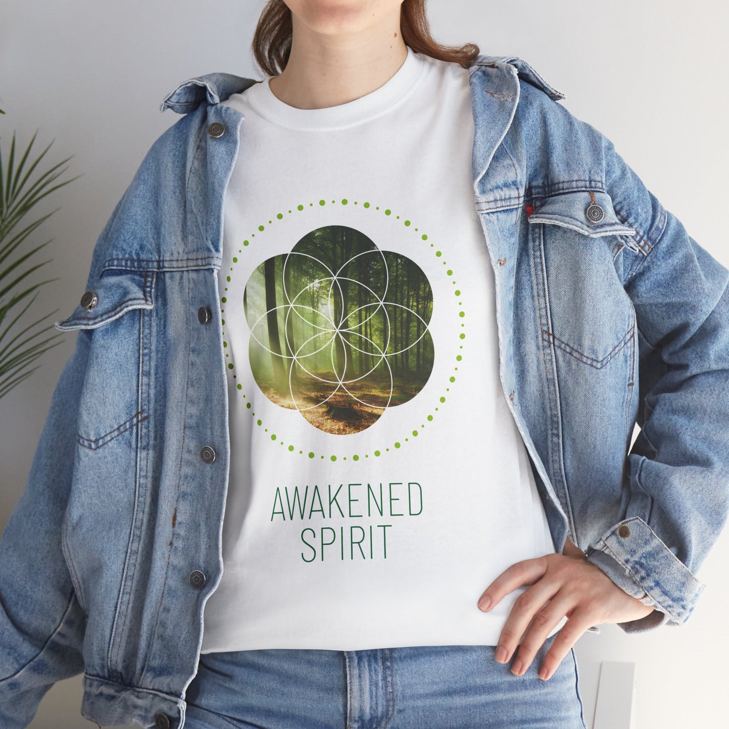 Awakened Spirit T-Shirt "We're All Just Walking Each Other Home"