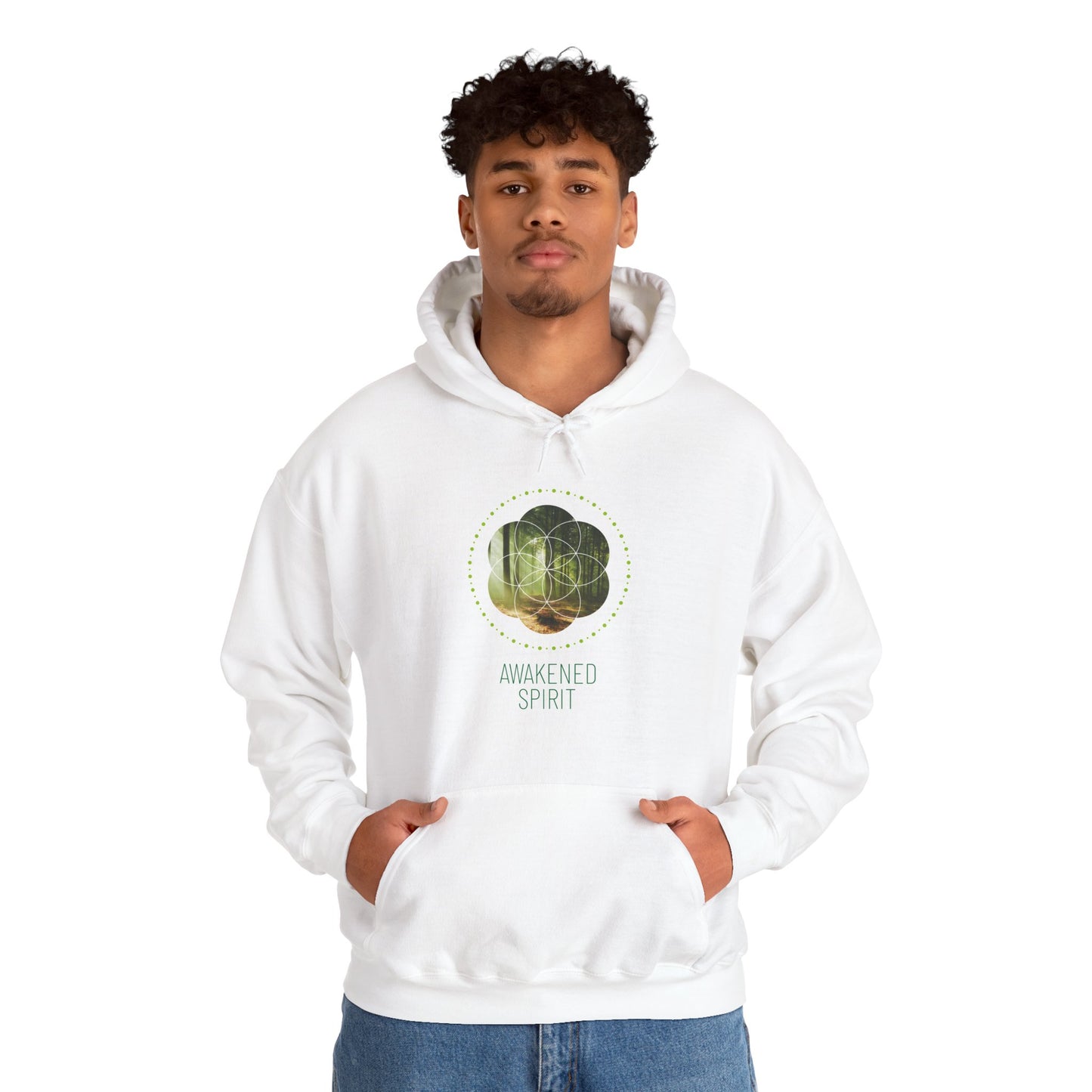 Awakened Spirit Hoodie — "We're All Just Walking Each Other Home"