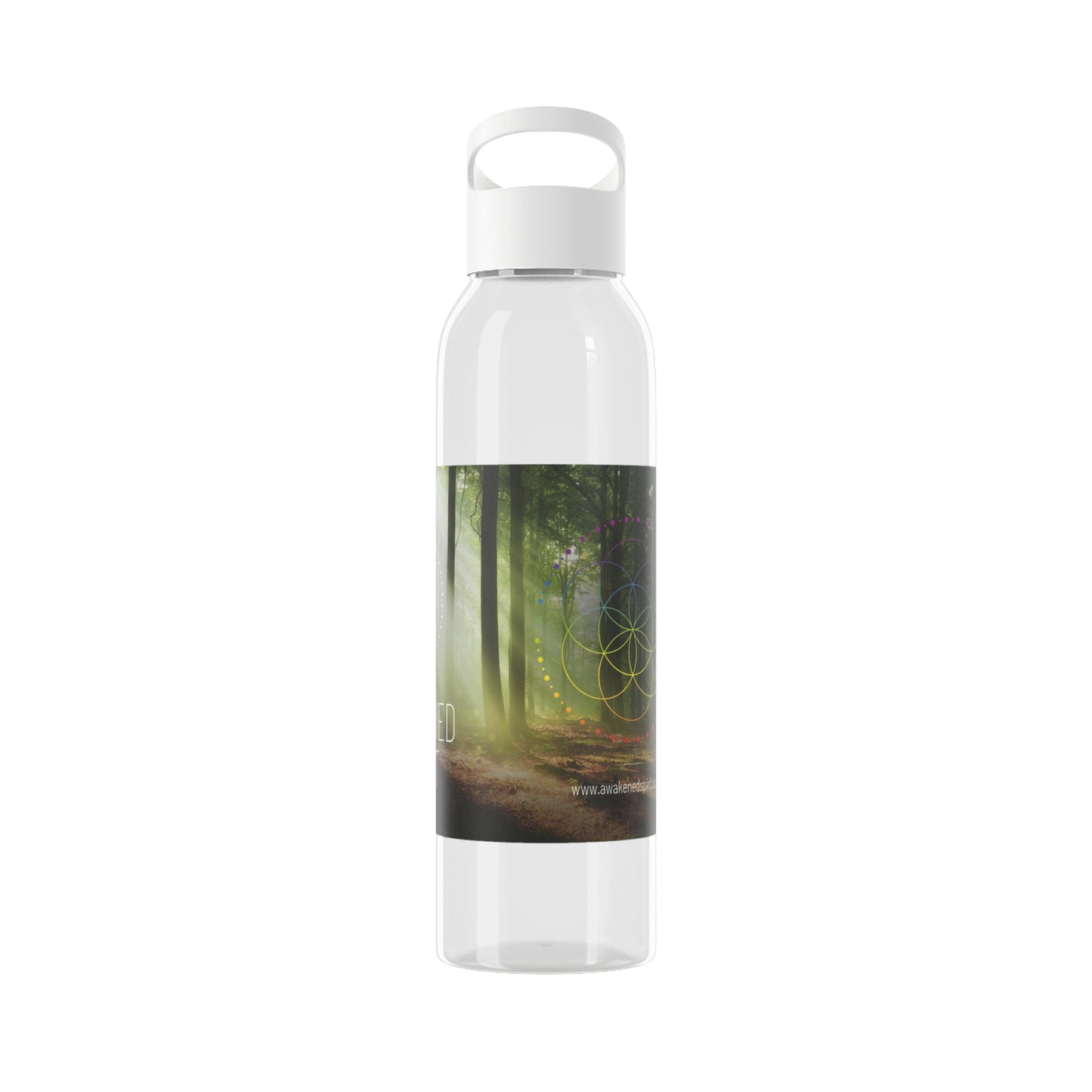 Forest Path Water Bottle — Nature-Inspired Hydration Bottle